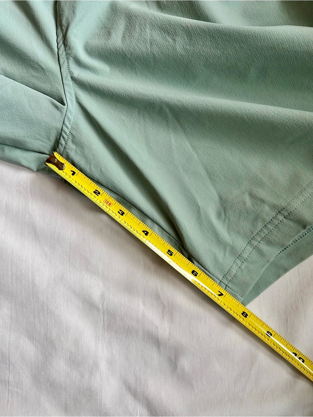 Rhoback Sage Seafoam Green Athletic Shorts with Back Pocket Tie Waist Sz 3XL - Picture 9 of 11
